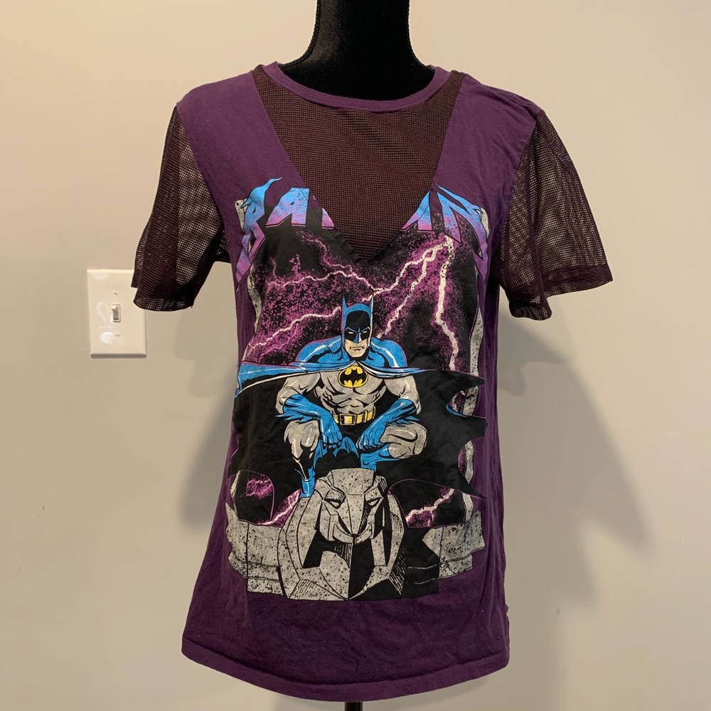 Forever 21 Bat Man Over Sized T-Shirt